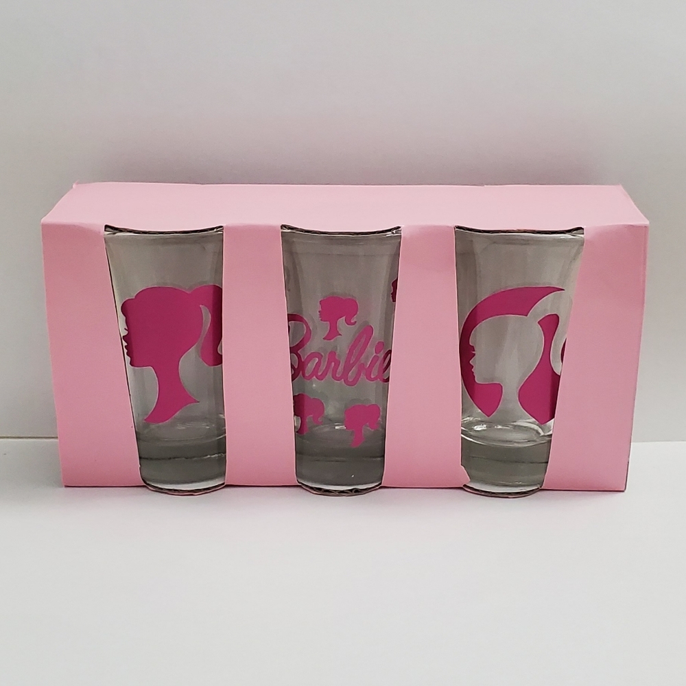 Barbie shot glasses